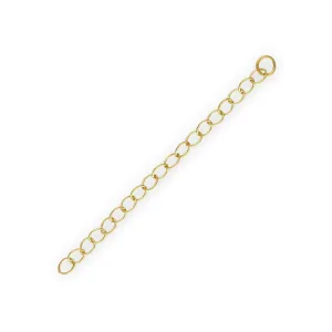 🆕🔗 Cable Chain Extender in 14ct Yellow Gold Filled (3.5mm x 2.6mm)