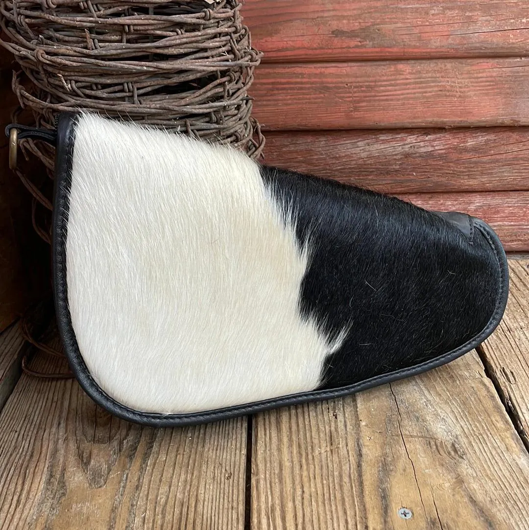 036 Large Pistol Case - Black & White w/