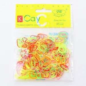 1000PCS/Lot Disposable Gum For Hair Children TPU Rubber Bands Ponytail Holder Elastic Hair Band Girls Scrunchie Hair Accessories