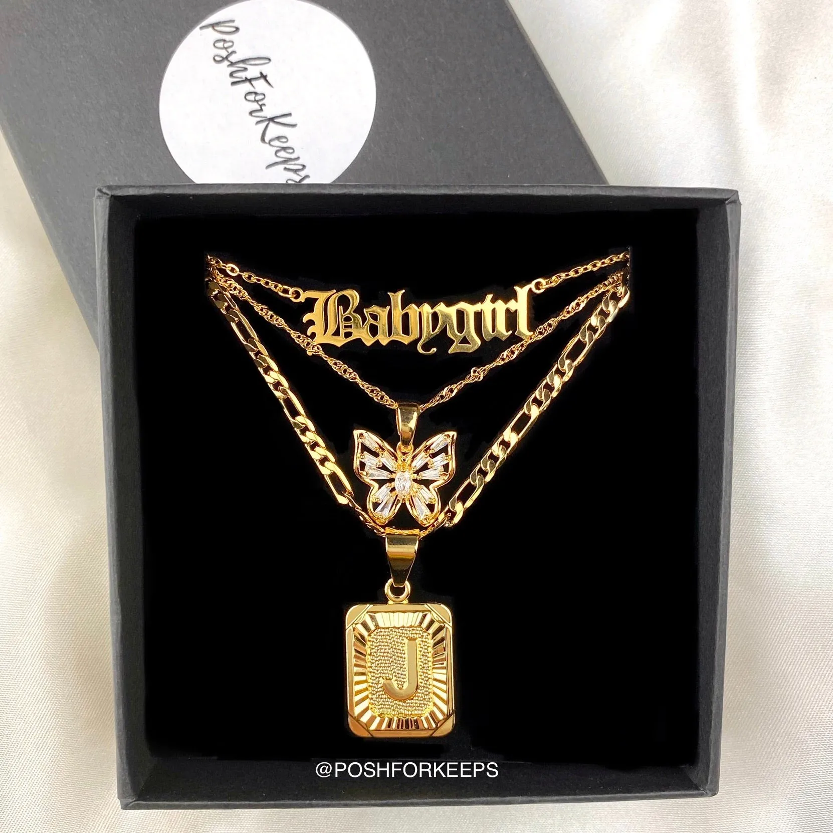18K GOLD "BABYGIRL" NECKLACE