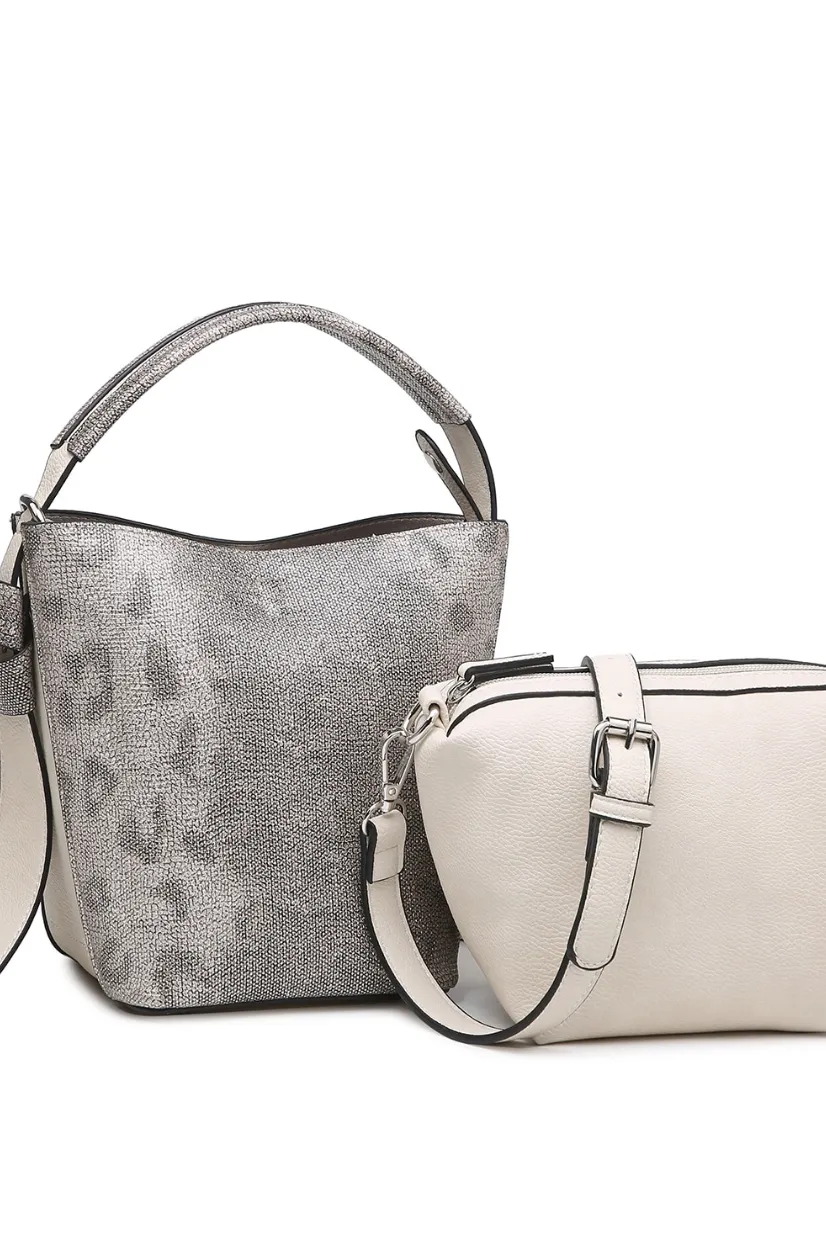 2-in-1Mini Bucket Bag