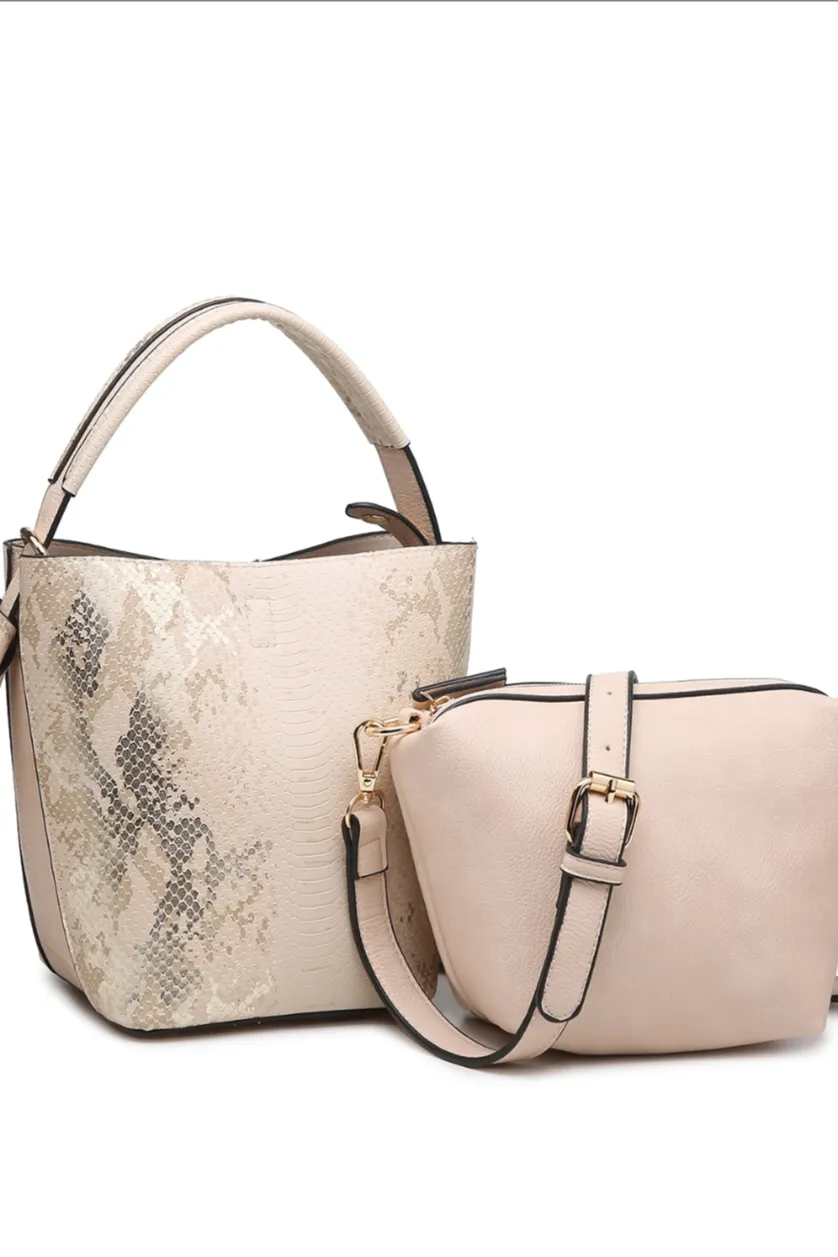 2-in-1Mini Bucket Bag