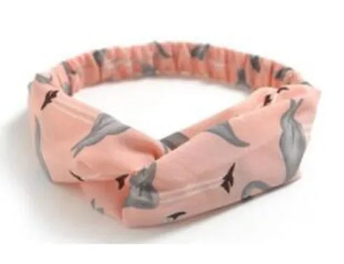 2018 Lady Headdress Plaid Bow Headband Turban Elastic Headwear Head Wrap Women Hair Accessories for Women Striped Hair Bands