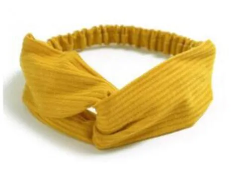 2018 Lady Headdress Plaid Bow Headband Turban Elastic Headwear Head Wrap Women Hair Accessories for Women Striped Hair Bands