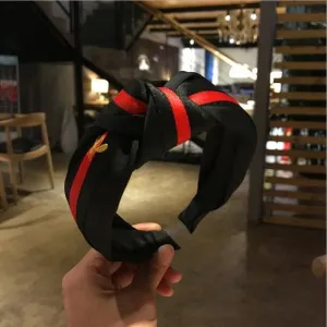2018 New Winter Hairband Headband For Women Fashion Turban Striped Hair Band Bee Pattern Print Hair Accessories