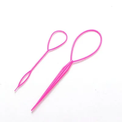 2PCS/Lot Fashion Colorful DIY Hair Styling Headbands For Girls Hair Pin Disk Pull Pins Hair Bands Headwear Kids Hair Accessories