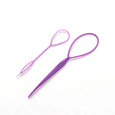 2PCS/Lot Fashion Colorful DIY Hair Styling Headbands For Girls Hair Pin Disk Pull Pins Hair Bands Headwear Kids Hair Accessories