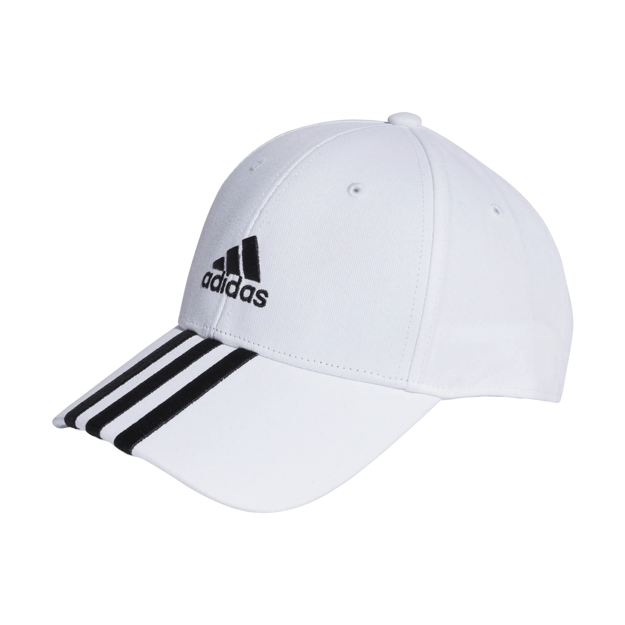 3-Stripes Cotton Twill Baseball Cap