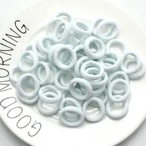 3cm 50pcs/lot Hair Accessories kids Rubber bands Scrunchy Elastic Hair Bands Girls Headband decorations ties  Gum for hair