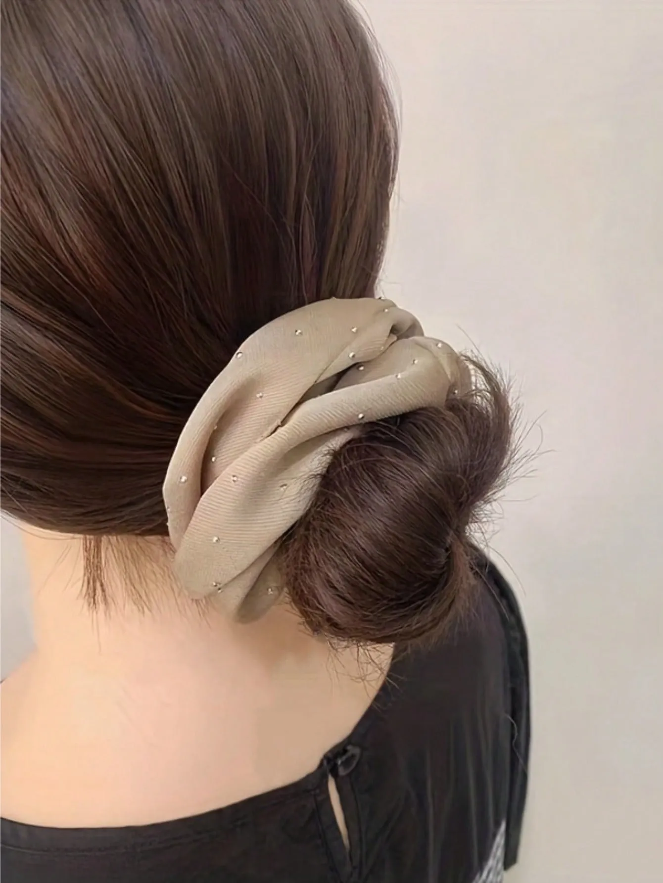 3pcs Hot Drilling Organza Hairbands