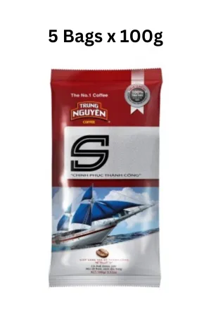5 Bags x Trung Nguyen S Blend Vietnamese Ground Coffee 500G VietsWay USA Seller