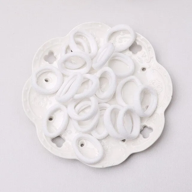50pcs/lot kids hair rope Hair Accessories Scrunchy Elastic Hair Bands HairBand Girls decorations Rubber Band for hair 3cm