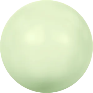 5817 Cabochon Pearls (Half-Drilled), Crystal Pastel Green Pearl (001 967)