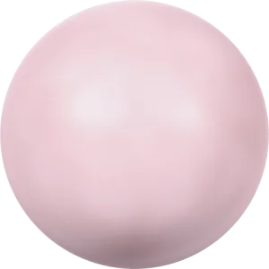 5817 Cabochon Pearls (Half-Drilled), Crystal Pastel Rose Pearl (001 944)