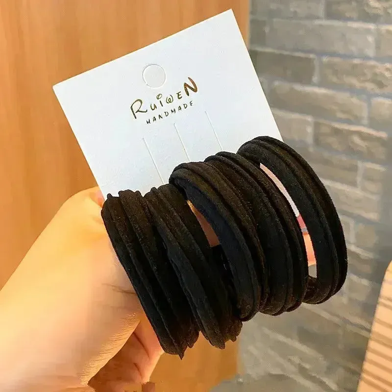 5pcs Seamless High Elastic Hair Rope