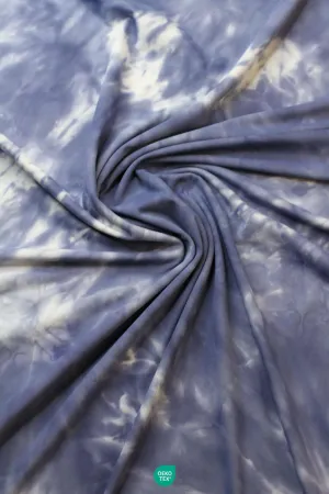 90x150 // FLOW Tie-Dye Activewear - Steel Blue