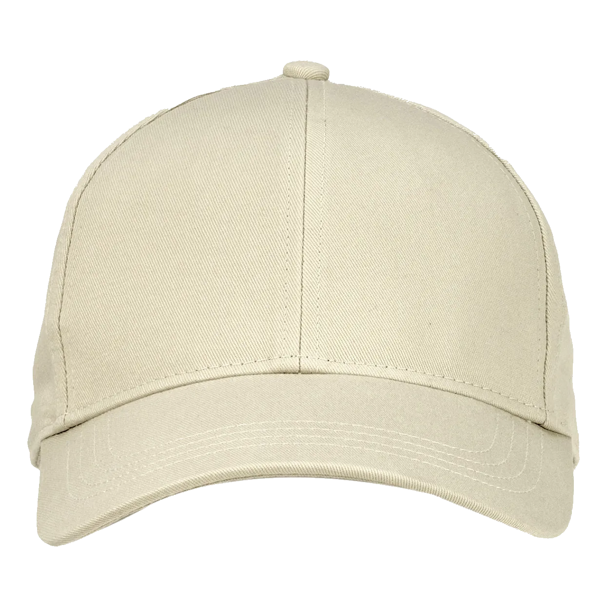 A2233 6 Panel Organic Cotton Baseball Cap