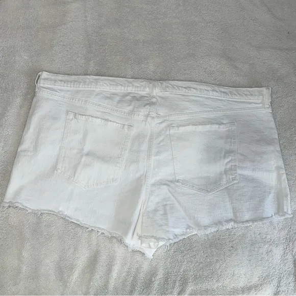 Abercrombie &amp; Fitch plus size mom shorts high rise size 37/24 NWT