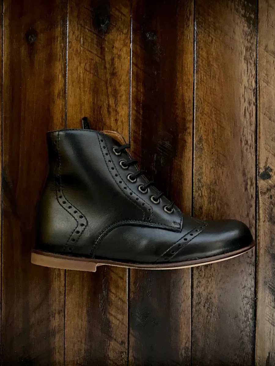 Above Ankle Boots - Black