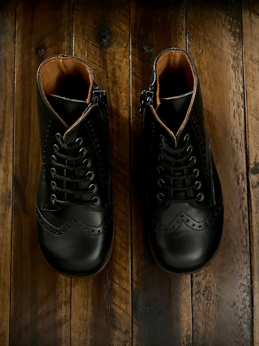 Above Ankle Boots - Black
