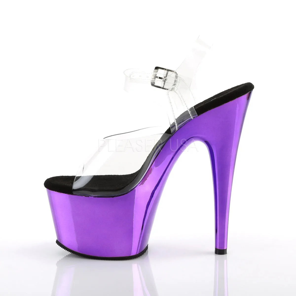 ADORE-708  Clear/Purple  Chrome