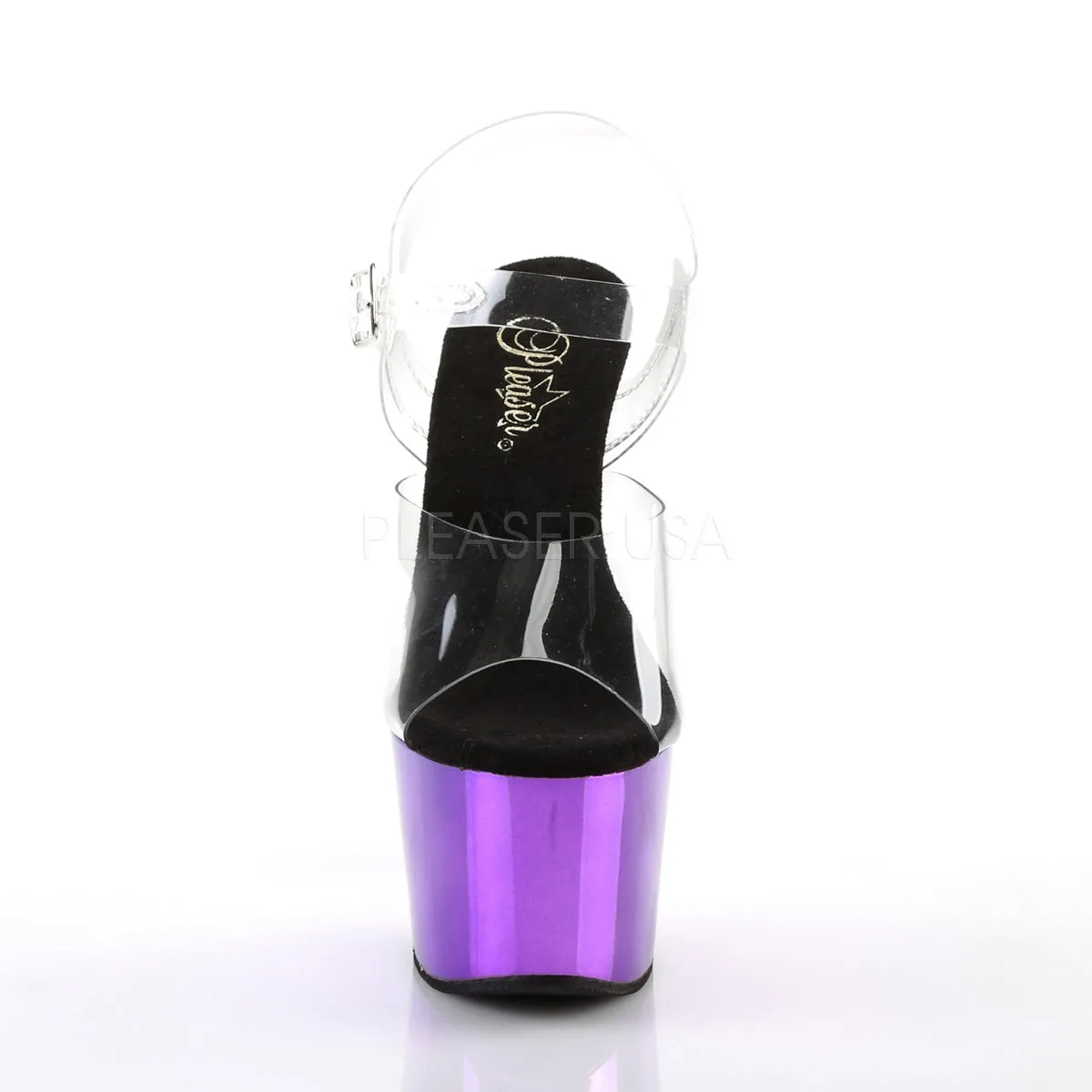 ADORE-708  Clear/Purple  Chrome