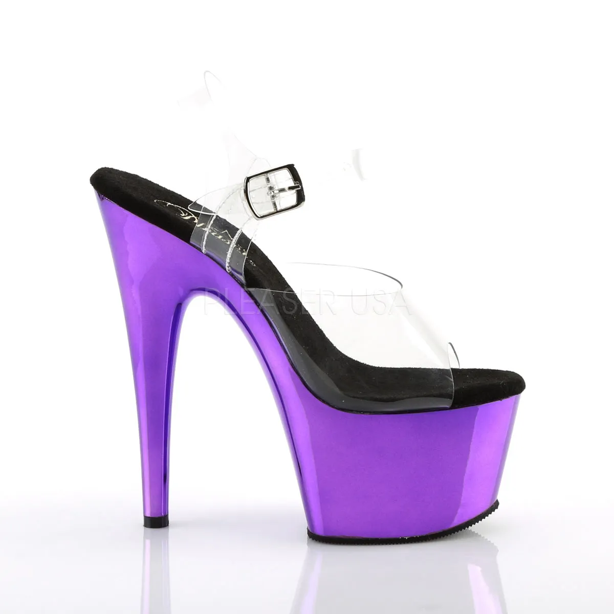 ADORE-708  Clear/Purple  Chrome
