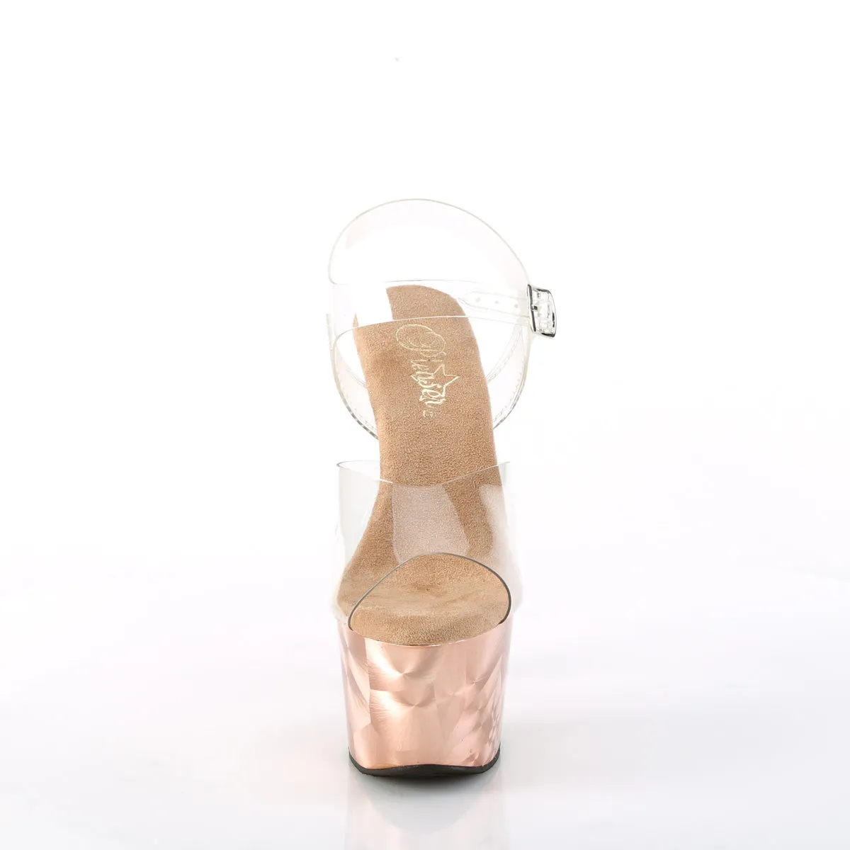 ADORE-708MPP  Clear/Rose Gold