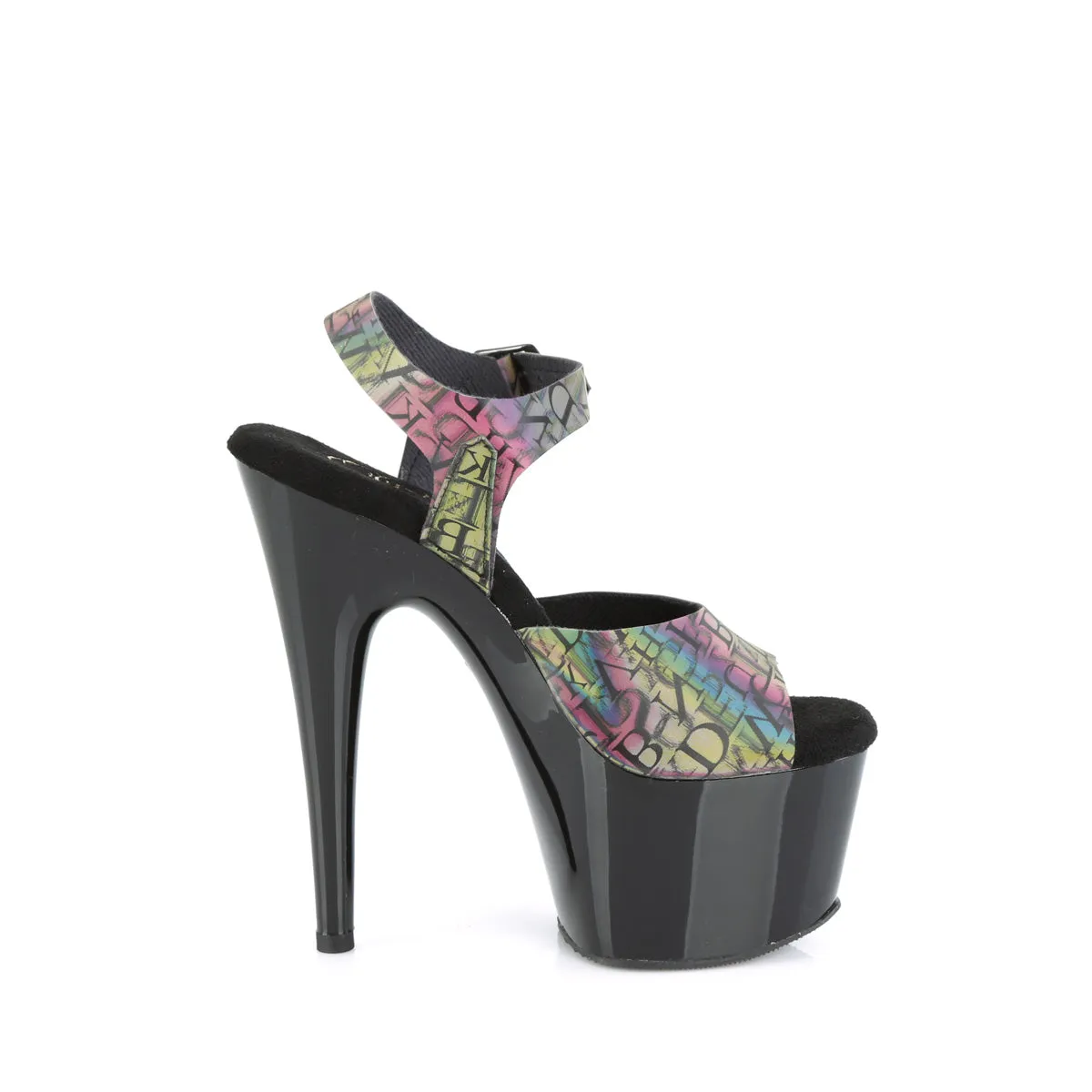 ADORE-708N-LTP  Green-Purple TPU/Black