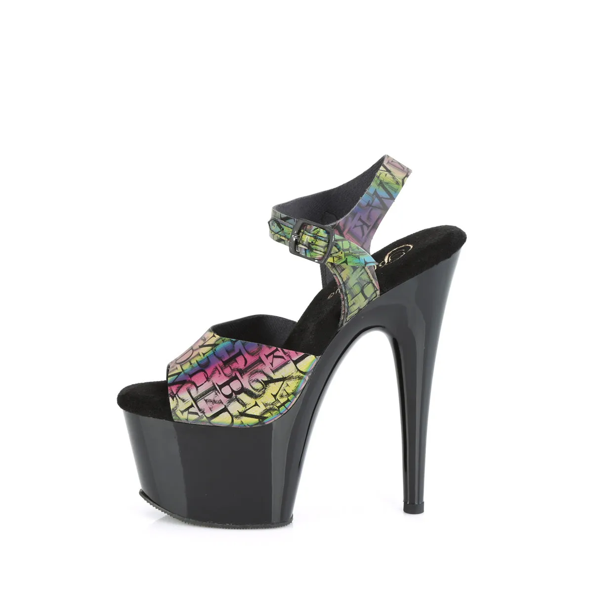 ADORE-708N-LTP  Green-Purple TPU/Black