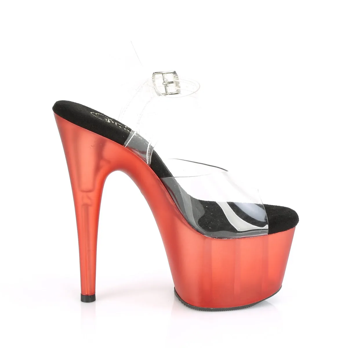 ADORE-708T  Clear/Red Frosted