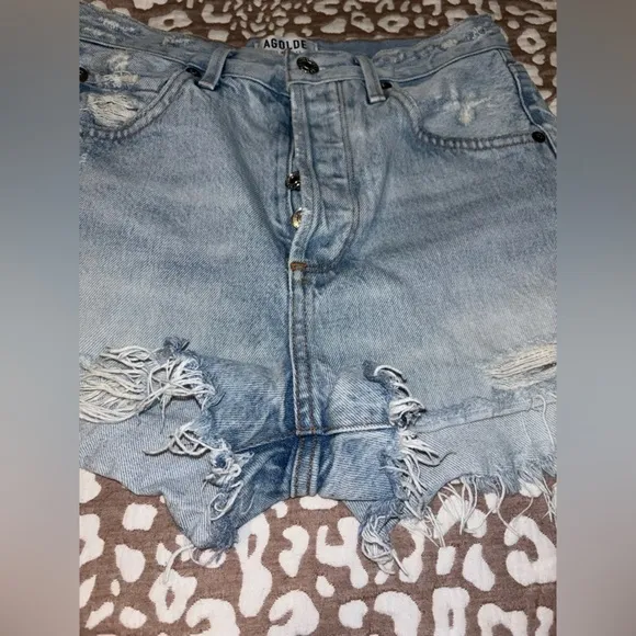 AGOLDE high rise Jaden shorts