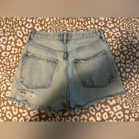 AGOLDE high rise Jaden shorts