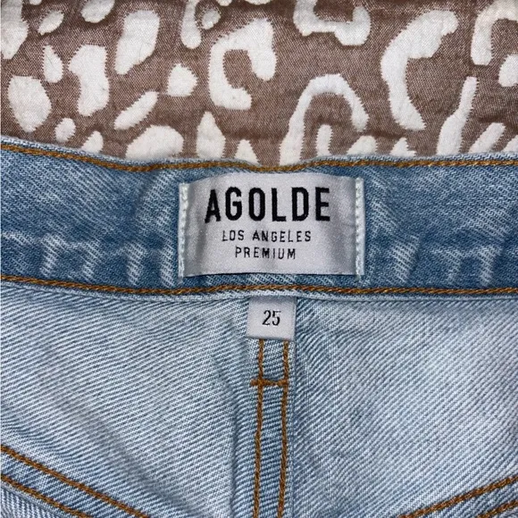AGOLDE high rise Jaden shorts