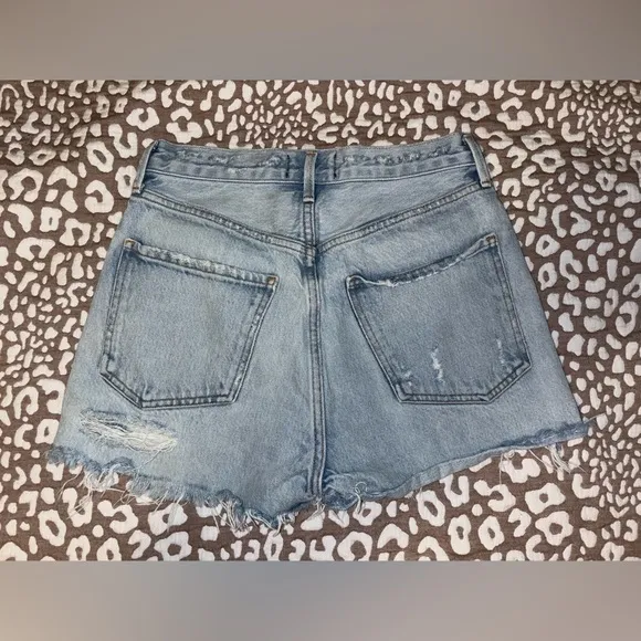 AGOLDE high rise Jaden shorts
