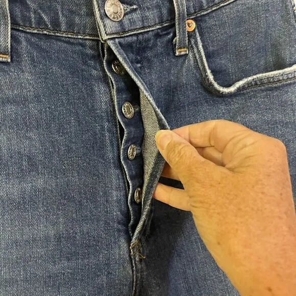AGOLDE Nico‎ high rise slim fit denim jeans, size 27