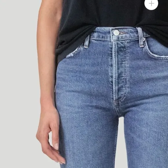 AGOLDE Nico‎ high rise slim fit denim jeans, size 27