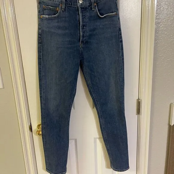 AGOLDE Nico‎ high rise slim fit denim jeans, size 27