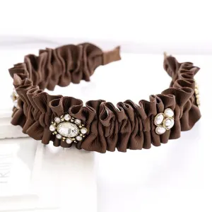 Aiyana Brown Plastic Hairband