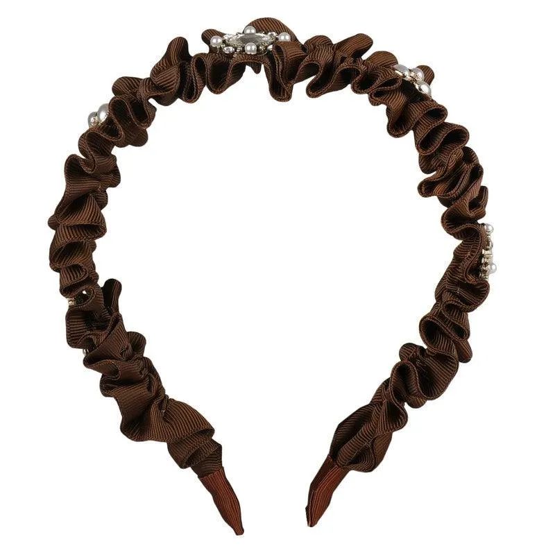 Aiyana Brown Plastic Hairband