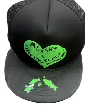Alaska is my Happy Place Hats