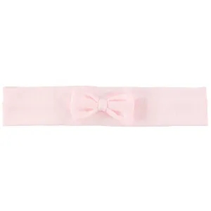 Alba Pink Baby Girls Bow Hairband