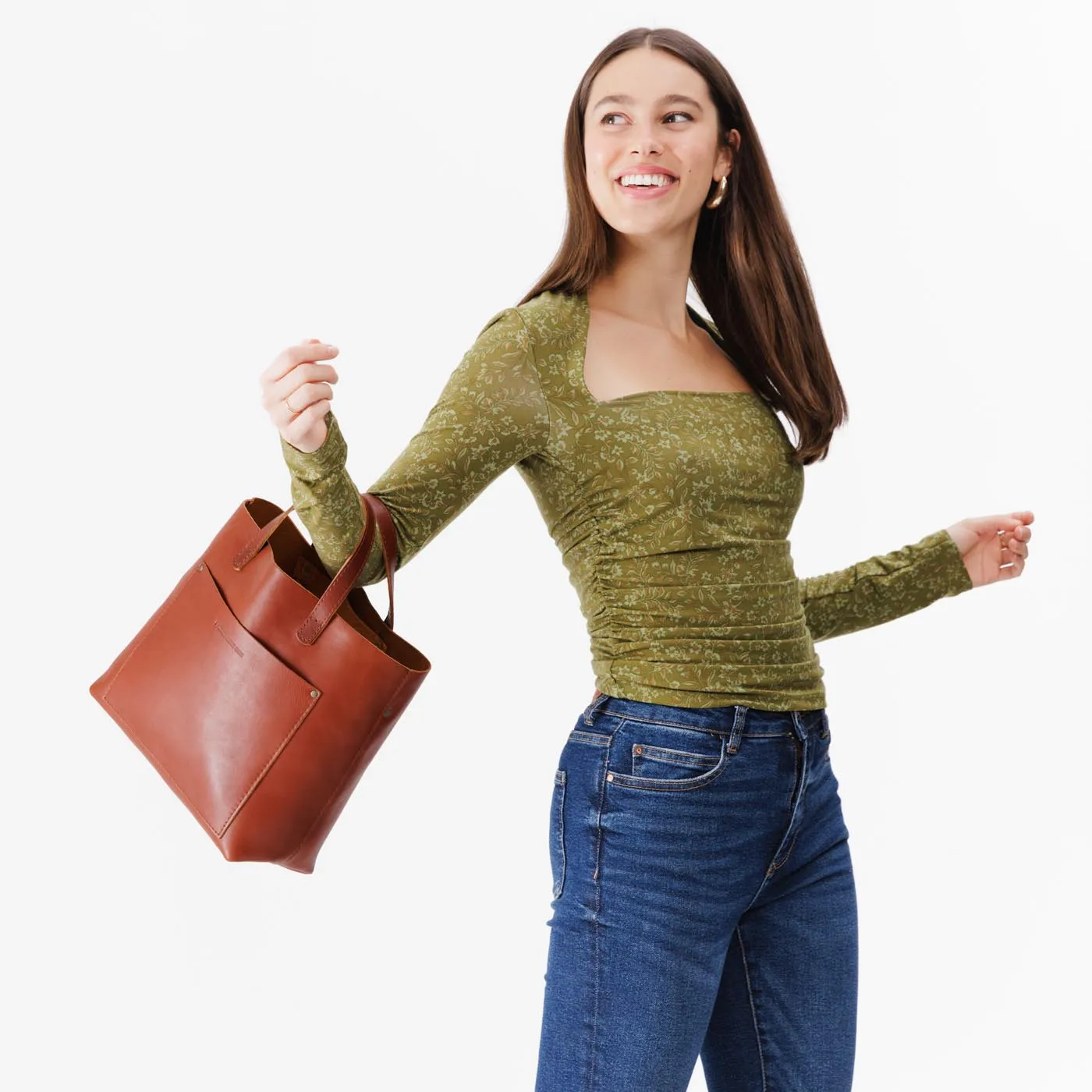 'Almost Perfect' Medium Crossbody Tote