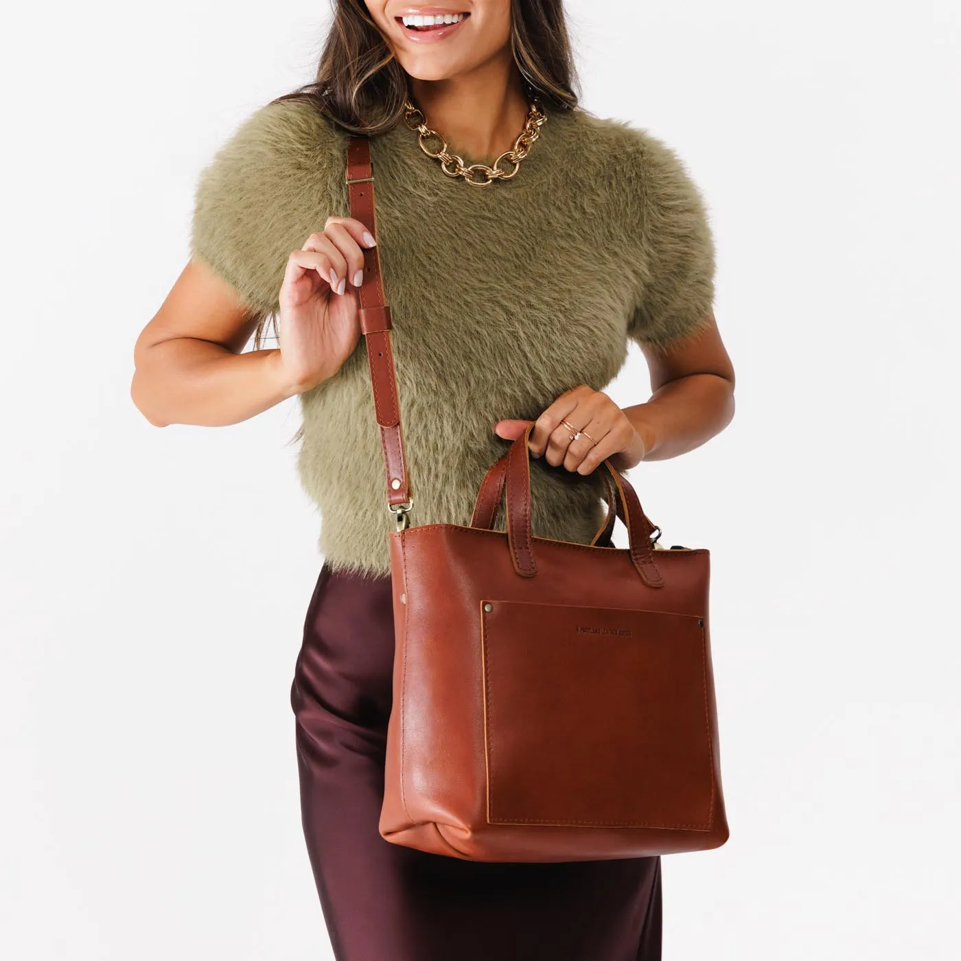 'Almost Perfect' Medium Crossbody Tote