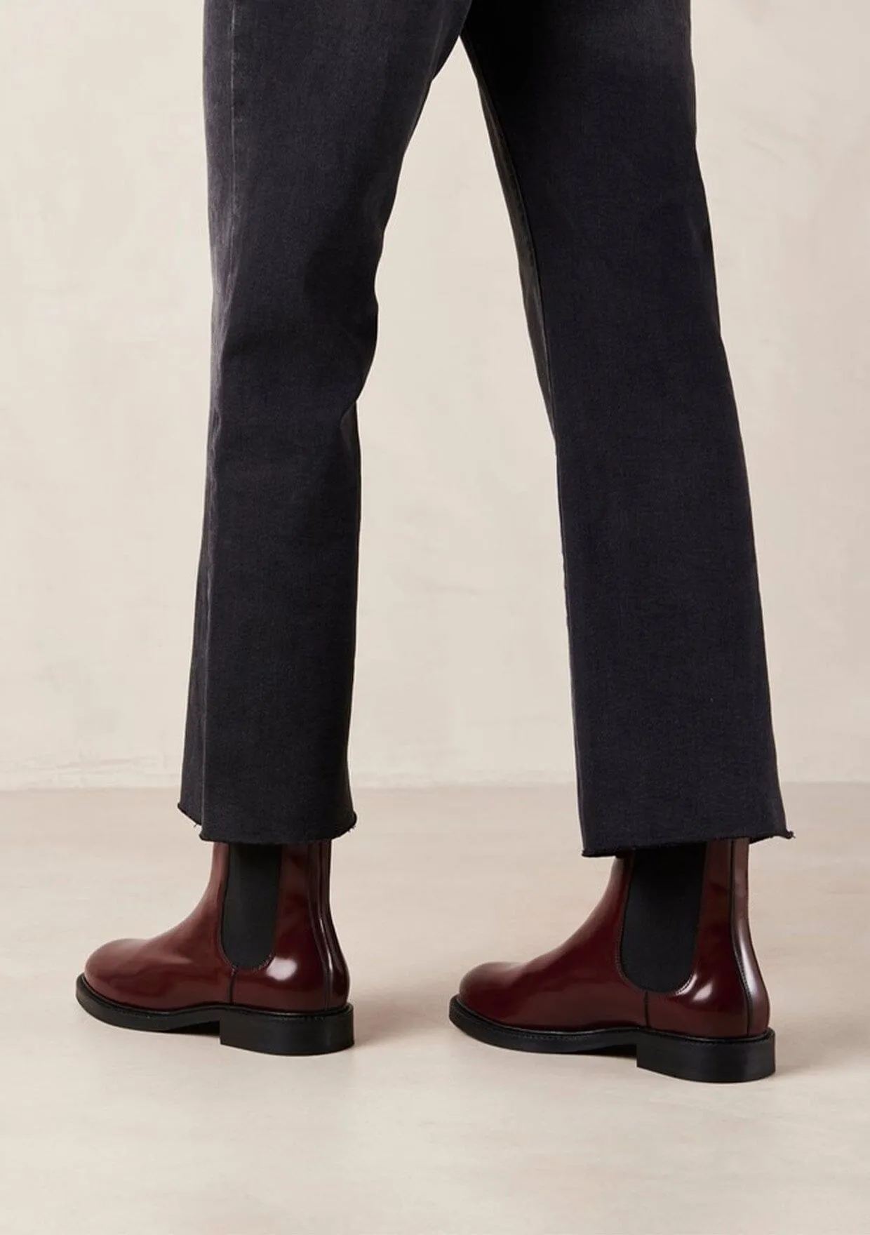 ALOHAS Lanz Leather Ankle Boots