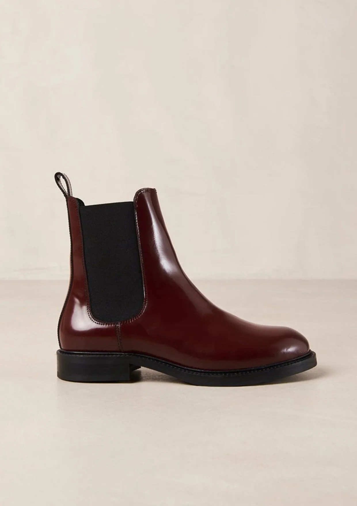 ALOHAS Lanz Leather Ankle Boots