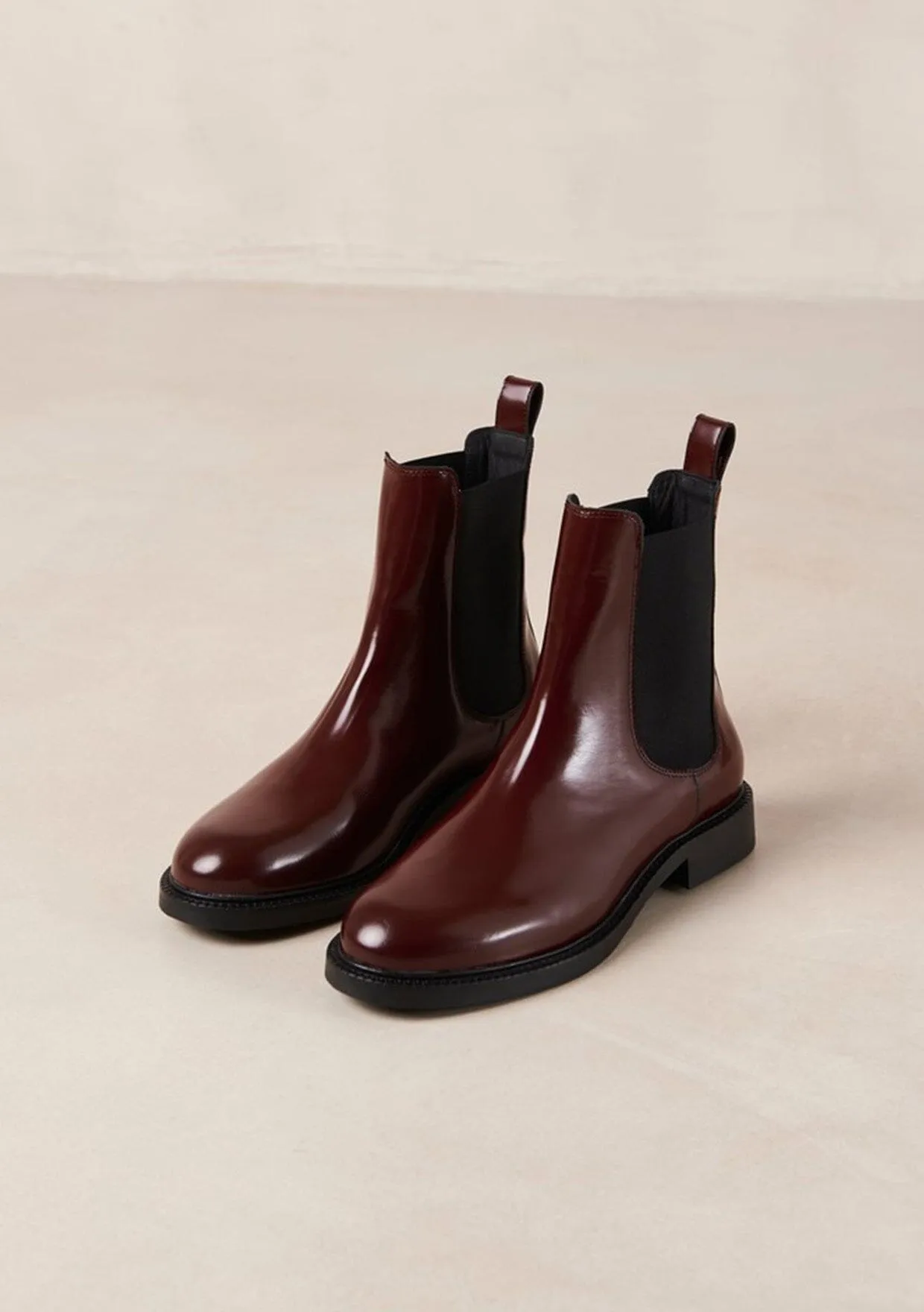 ALOHAS Lanz Leather Ankle Boots