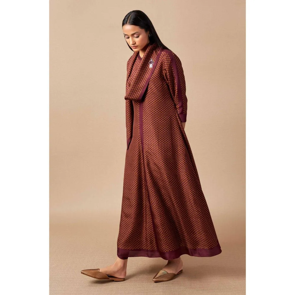AMPM Purple & Yellow Amari Dhoti (Set of 2)
