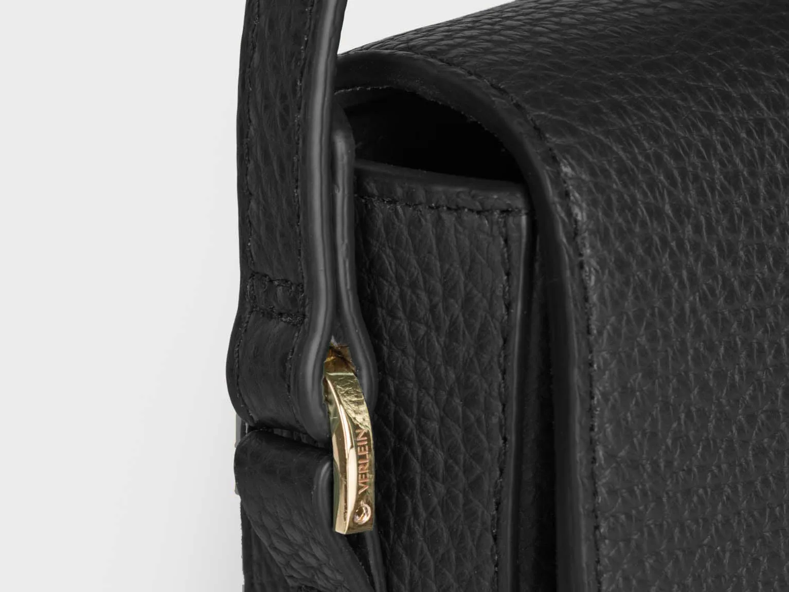 Ana Mini Crossbody, Jet Black / Orchid