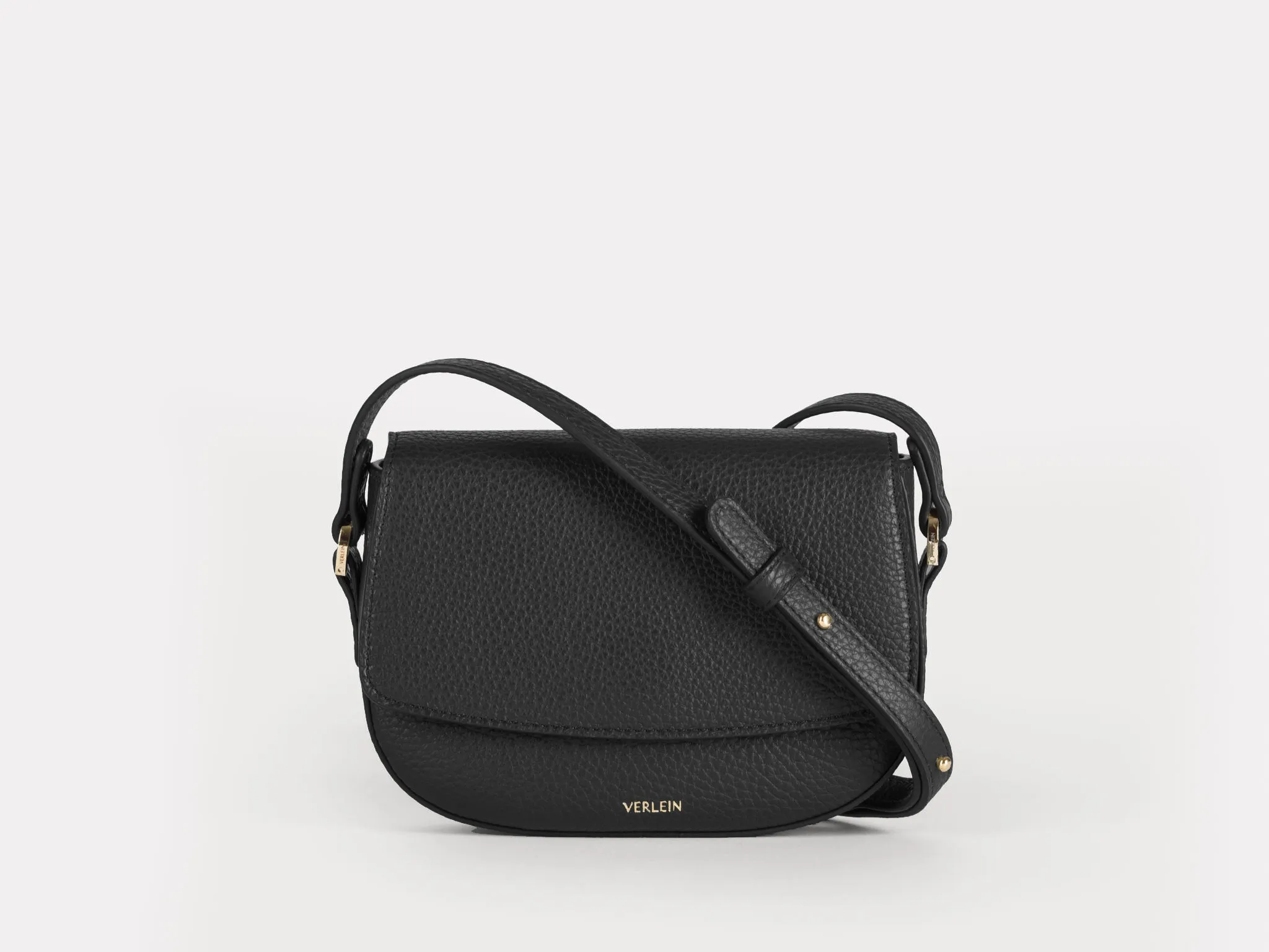 Ana Mini Crossbody, Jet Black / Orchid
